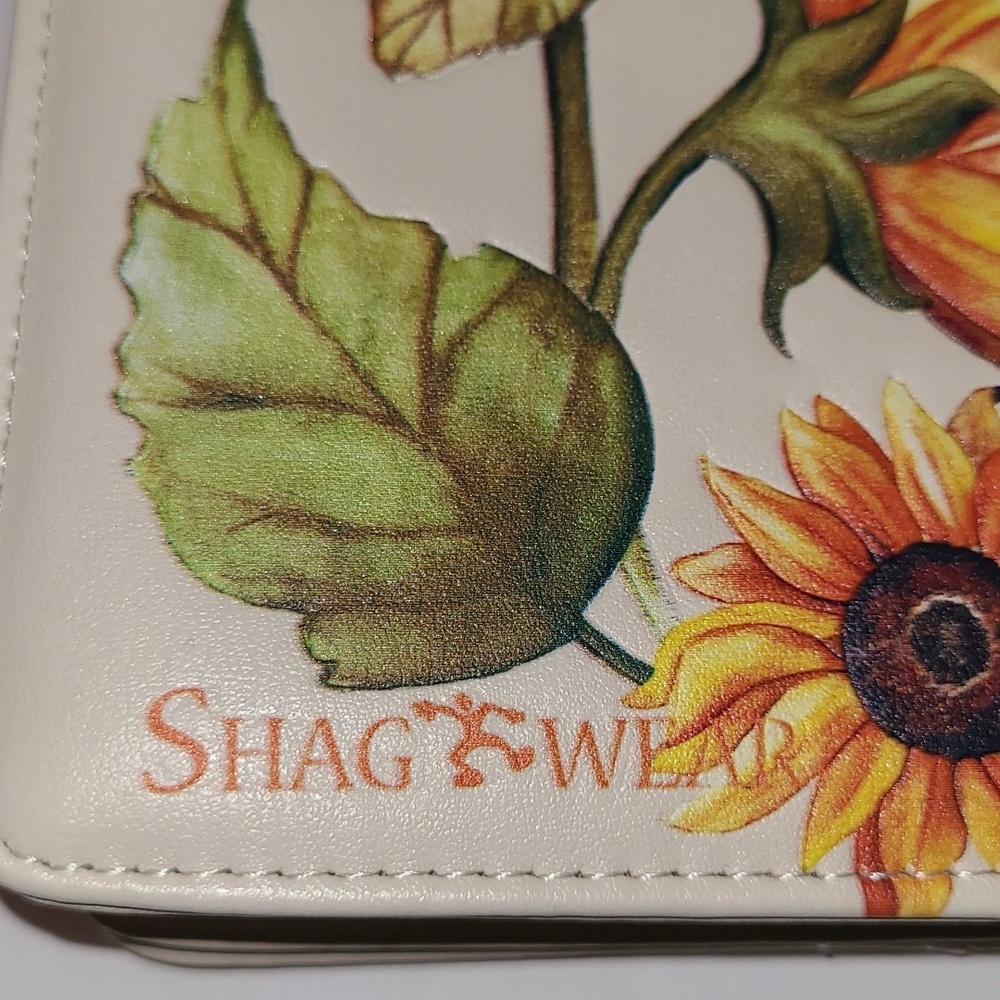 SHAG WEAR Goat and Sunflower Wallet Case - Picture 3 of 10
